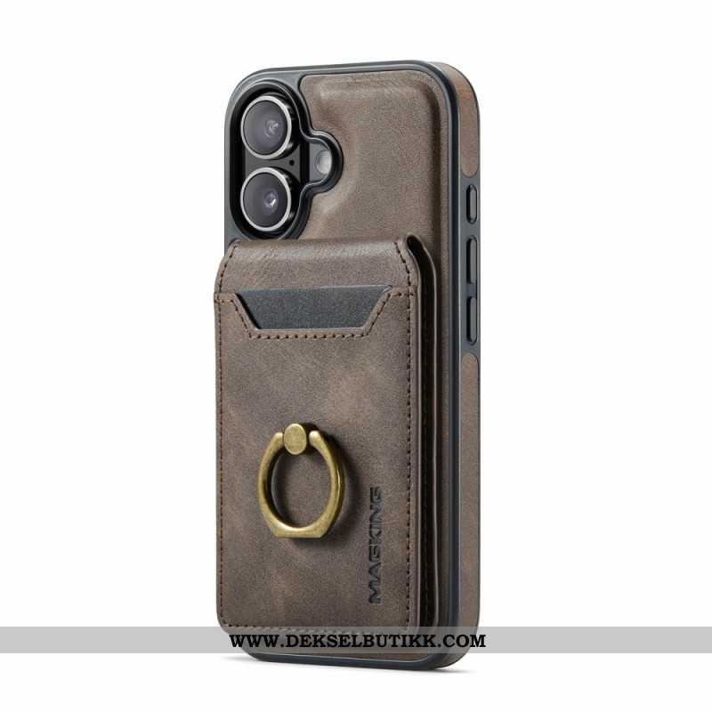 Deksel iPhone 17 Magsafe Med Rfid-kortholder Og Integrert Stativ