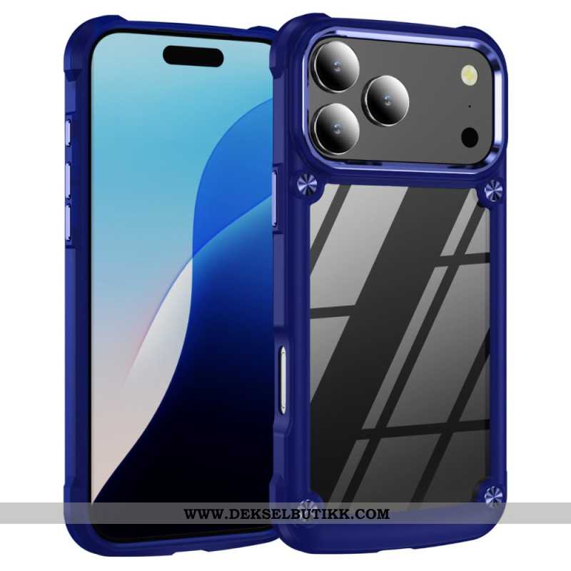 Deksel iPhone 17 Pro Hybrid Gjennomsiktig