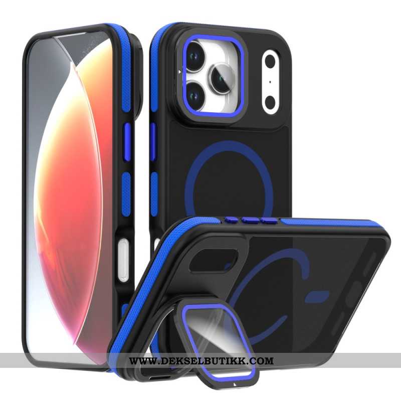 Deksel iPhone 17 Pro Hybrid Magsafe Med Linsebeskytter Og Integrert Feste Beskyttelse Deksel
