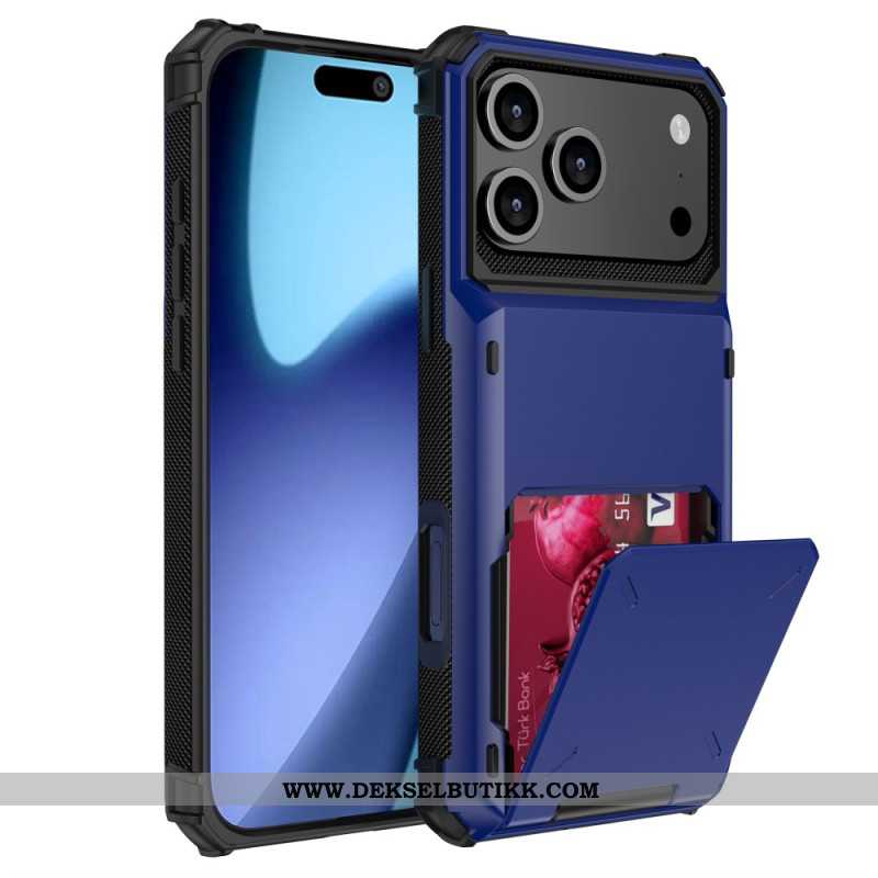 Deksel iPhone 17 Pro Kortholder Med Vippefunksjon