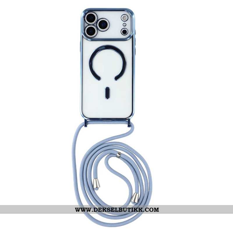 Deksel iPhone 17 Pro Magsafe-kompatibel Gjennomsiktig Ledning