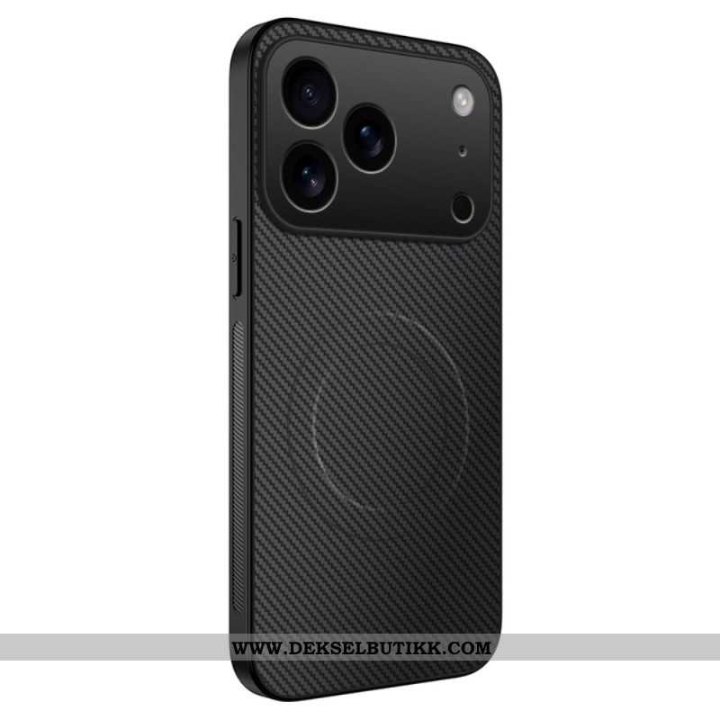 Deksel iPhone 17 Pro Magsafe-kompatibel Karbonfiber Beskyttelse Deksel