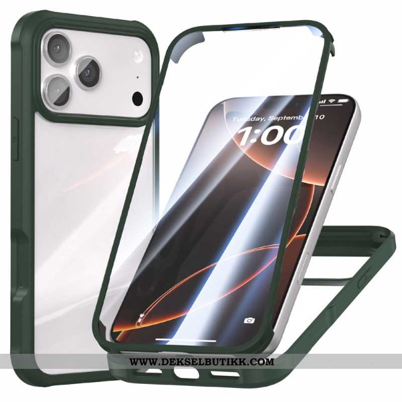 Deksel iPhone 17 Pro Max Dobbeltsidig Klart Deksel