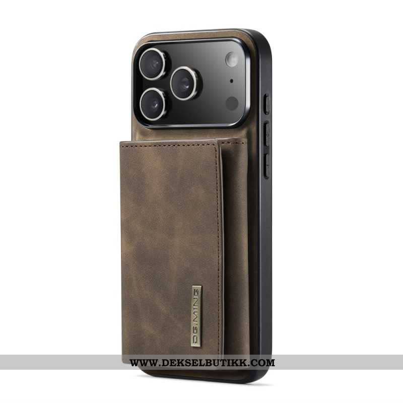 Deksel iPhone 17 Pro Max Mobildeksel Avtakbar Lommebok Dg.ming