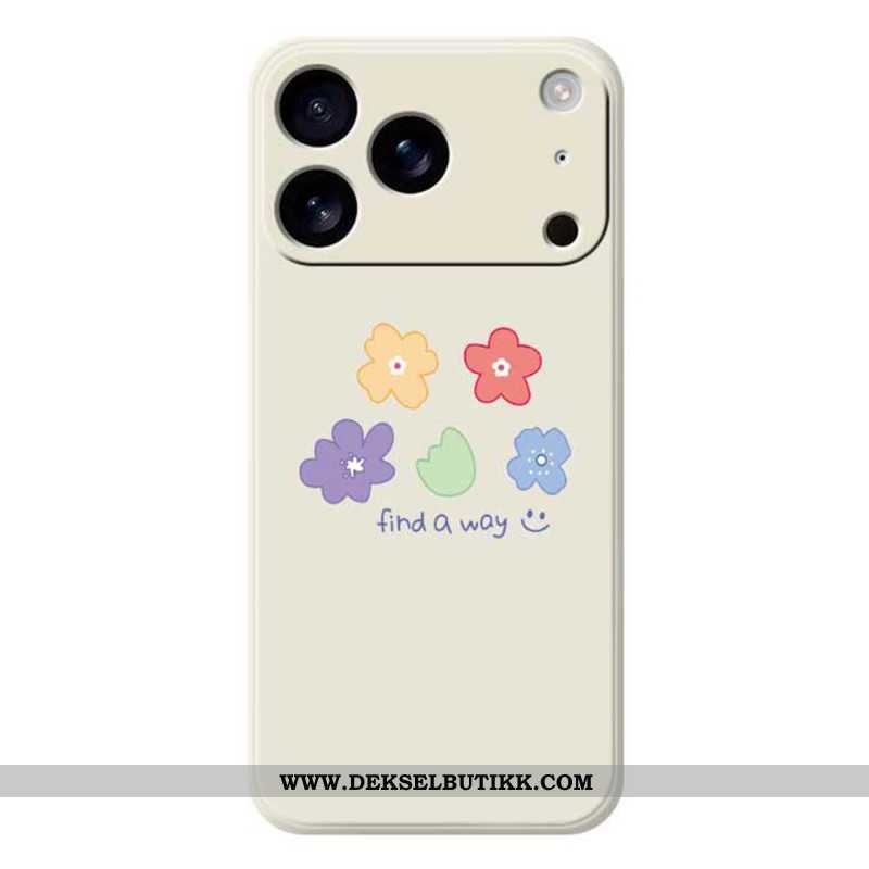 Deksel iPhone 17 Pro Max Små Blomster Beskyttelse Deksel