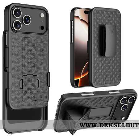 Deksel iPhone 17 Pro Mobildeksel Skyve Med Stativ Og Klips