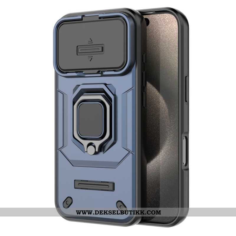 Deksel iPhone 17 Pro Ringetui Med Linsebeskytter