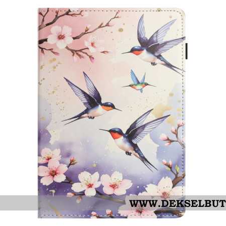 Etui Samsung Galaxy Tab S10 Fe Fugler Beskyttelse Deksel