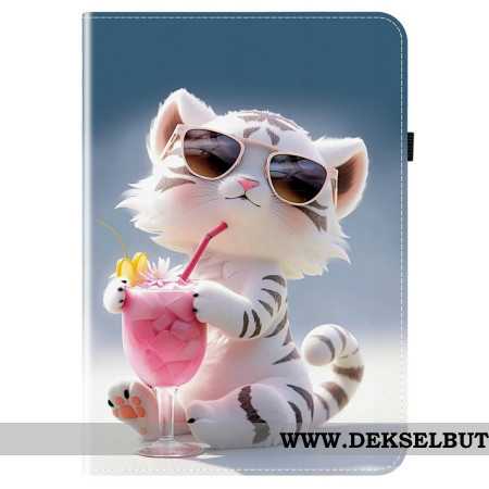 Etui Samsung Galaxy Tab S10 Fe Plus Tegneserietiger Beskyttelse Deksel