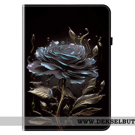 Etui Samsung Galaxy Tab S10 Plus Svart Rose Beskyttelse Deksel