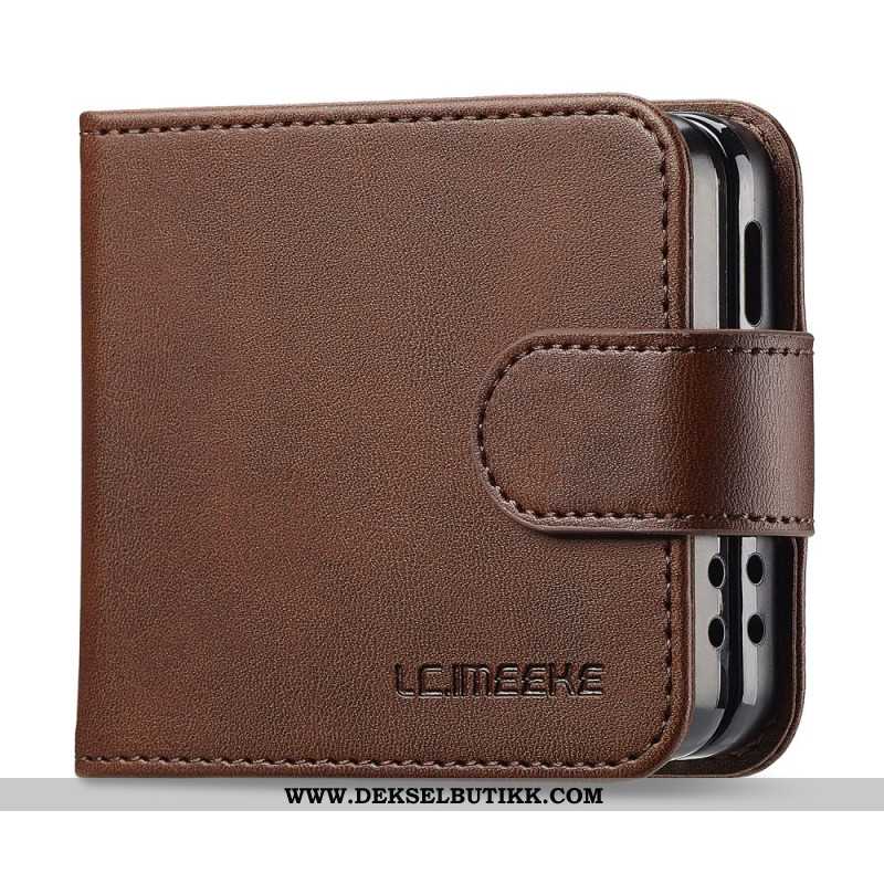 Etui Samsung Galaxy Z Flip 7 Lc.imeeke Kortholder Beskyttelse Deksel