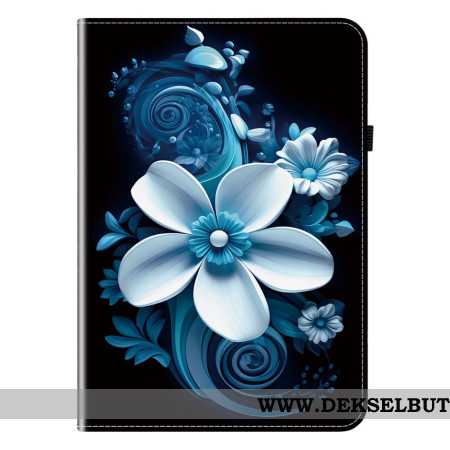 Etui Til Samsung Galaxy Tab S10 Plus Hvit Blomst
