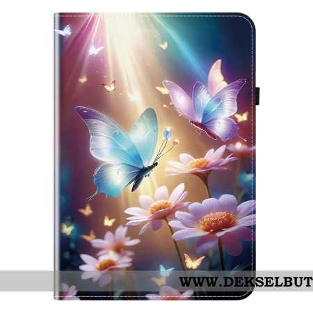 Etui Til Samsung Galaxy Tab S10 Plus Sommerfugler