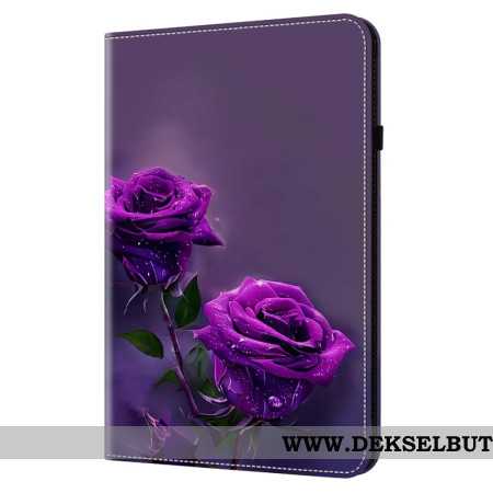 Etui Til Xiaomi Pad 7 / 7 Pro Lilla Roser