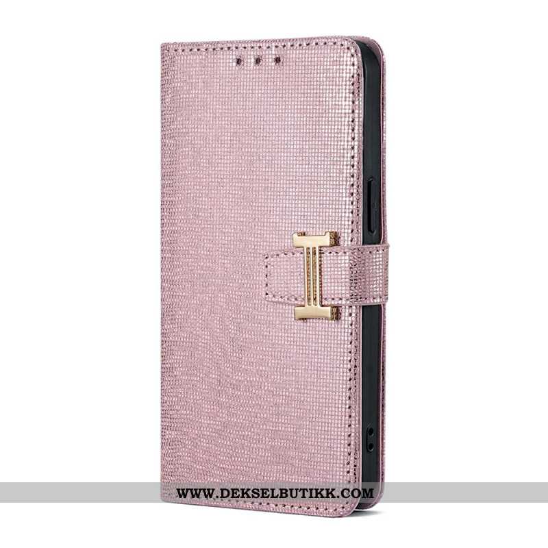 Folio Deksel Huawei Pura 80 Metallspenne Beskyttelse Deksel