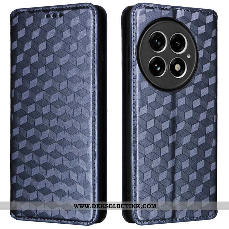 Folio Deksel Lær Oneplus 13 3d