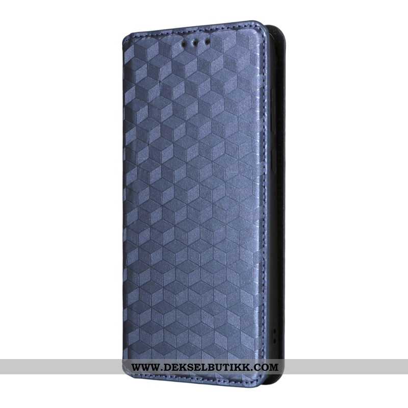 Folio Deksel Lær Oneplus 15r Mobildeksel Diamantmønster