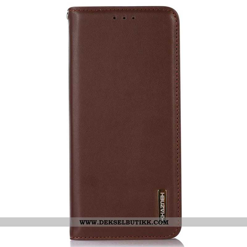 Folio Deksel Lær Oneplus Nord 4 Khazneh-skinn