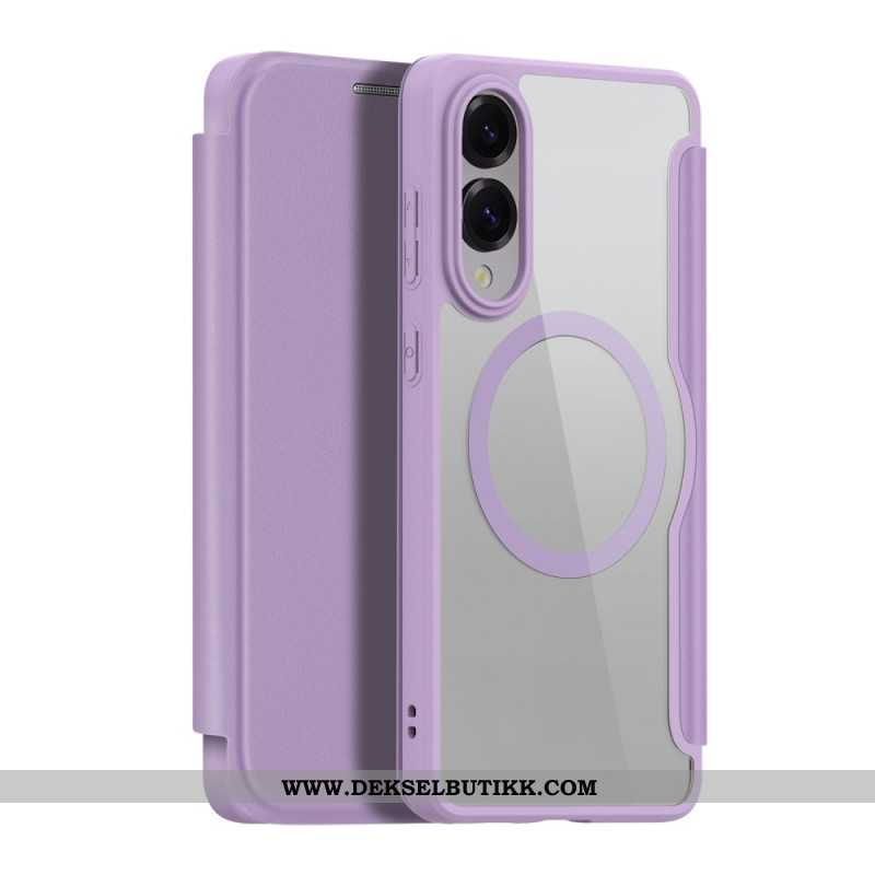 Folio Deksel Lær Samsung Galaxy S25 5g Edge Mobildeksel Dux Ducis Pro-seriens Deksel X