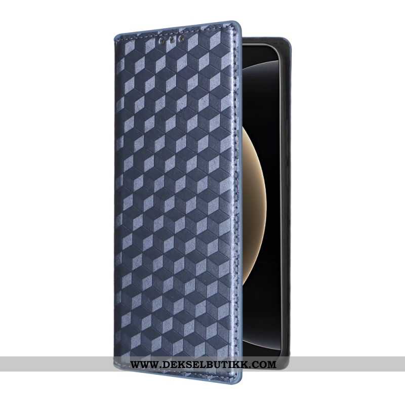 Folio Deksel Lær Xiaomi 15 Ultra Mobildeksel 3d-diamanter