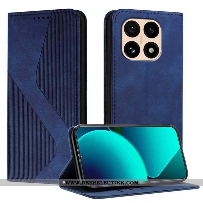 Folio Deksel Lær Xiaomi 15t Mobildeksel S-design