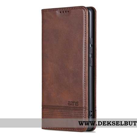 Folio Deksel Lær Xiaomi 15t Pro Mobildeksel Azns