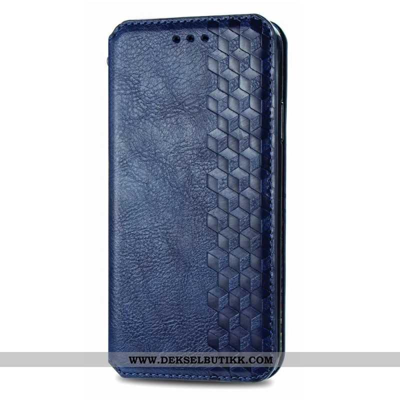 Folio Deksel Lær Xiaomi 17 Pro Vintage Diamantmønster