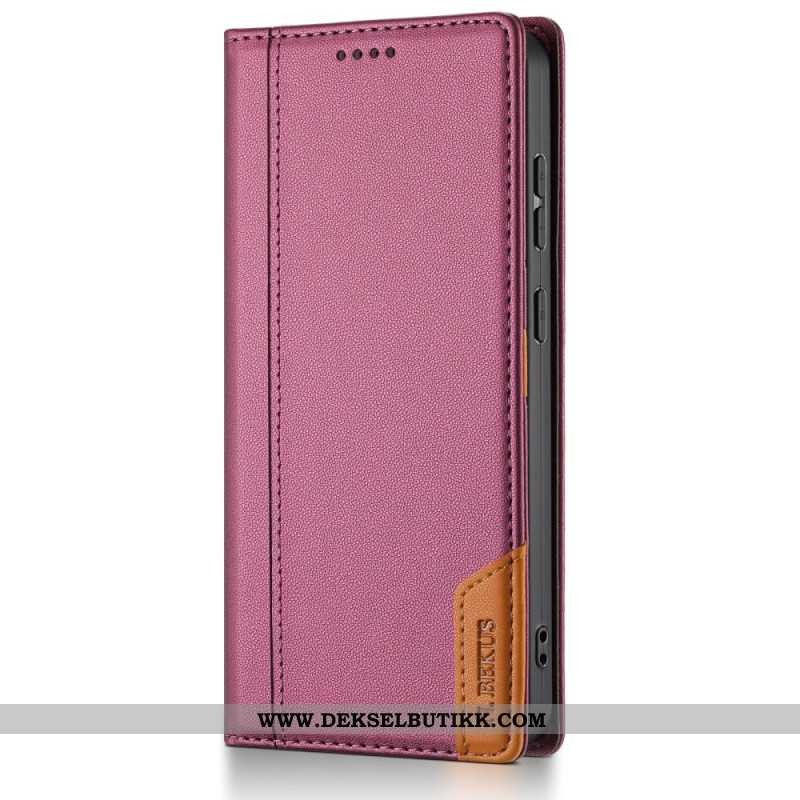 Folio Deksel Lær Xiaomi Redmi Note 14 5g Mobildeksel N.bekus