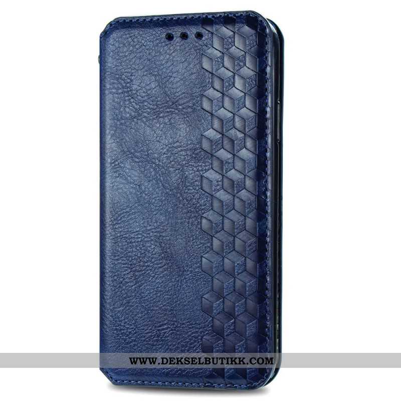 Folio Deksel Lær Xiaomi Redmi Note 14 5g Mobildeksel Vintage Skinneffekt