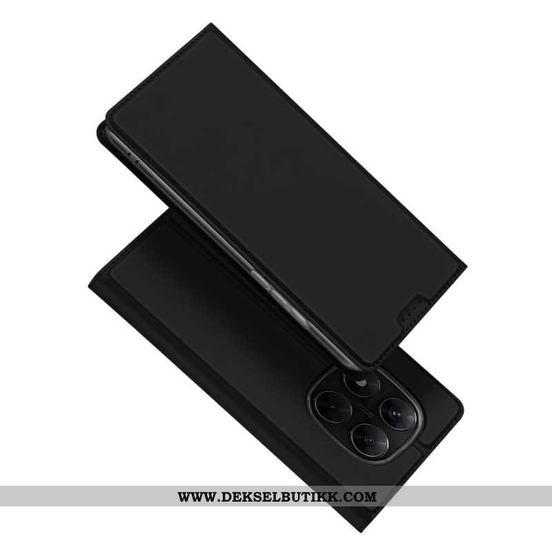 Folio Deksel Lær Xiaomi Redmi Note 14 Pro 4g Mobildeksel Skin Pro-serien Dux Ducis