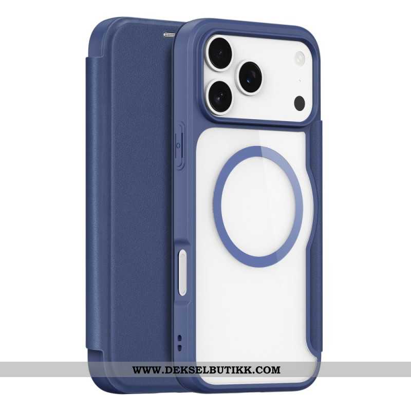 Folio Deksel Lær iPhone 17 Pro Dux Ducis X Pro-seriens Deksel