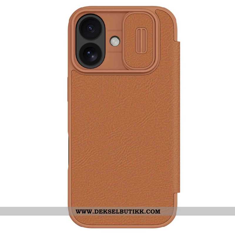 Folio Deksel Lær iPhone 17 Qin Pro-serien Nillkin