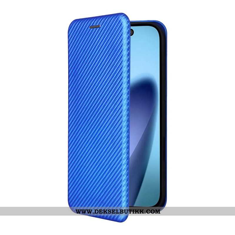 Folio Deksel Lær iPhone Air Mobildeksel Karbonfiber