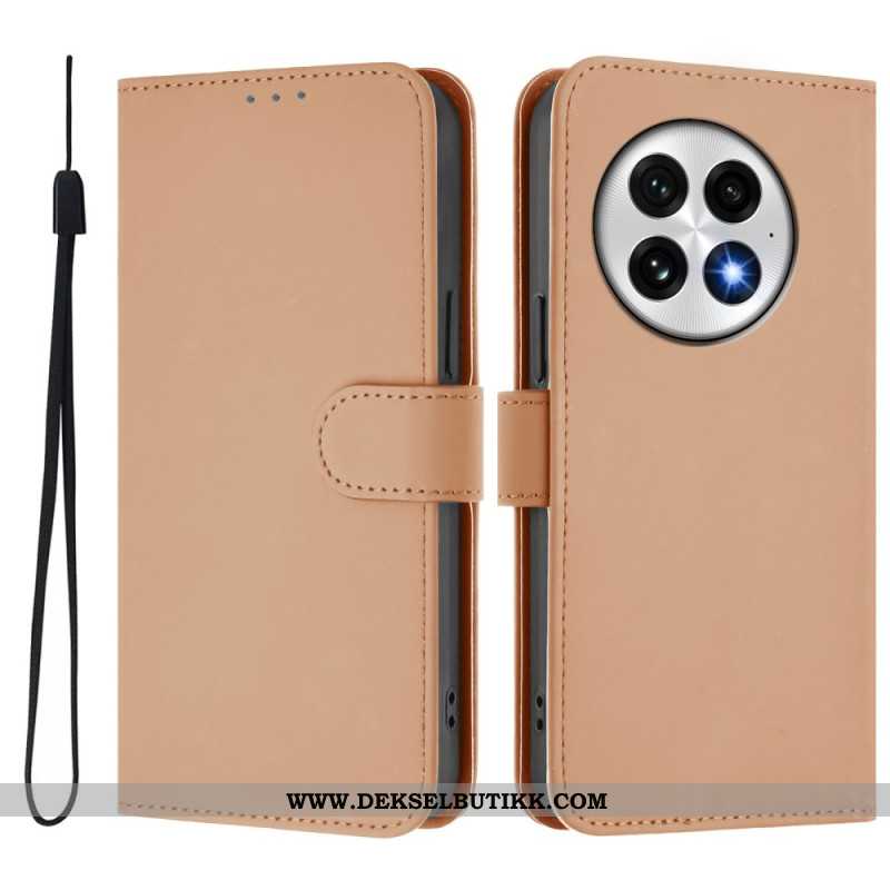 Folio Deksel Oneplus 13 Enkel Lommebok Beskyttelse Deksel