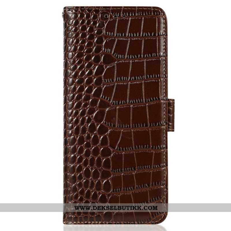 Folio Deksel Oneplus 13 Krokodilleskinn