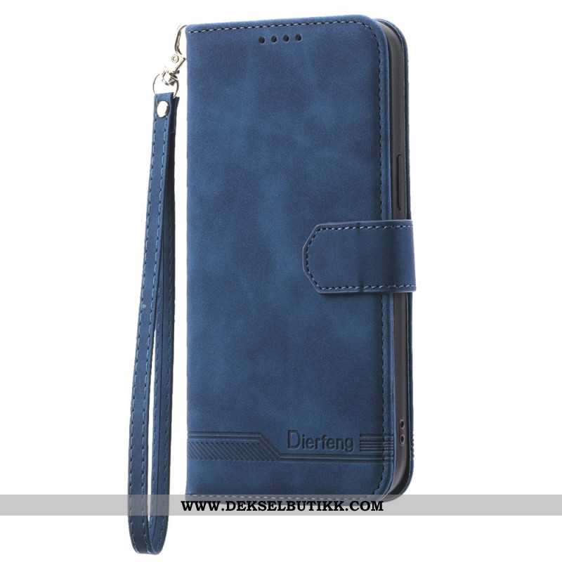 Folio Deksel Oneplus Nord 4 Dierfeng Beskyttelse Deksel