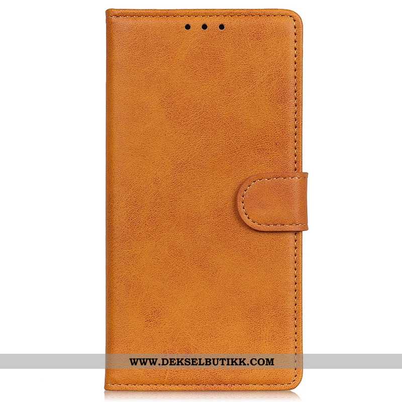 Folio Deksel Oneplus Nord 4 Matt Kunstskinn