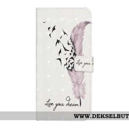 Folio Deksel Oneplus Nord 4 Rosa 3d-fjær