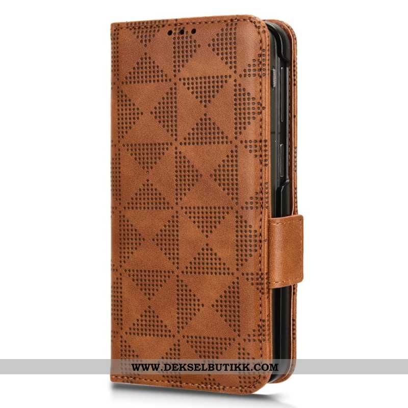 Folio Deksel Oppo Find N3 Trekantmønster