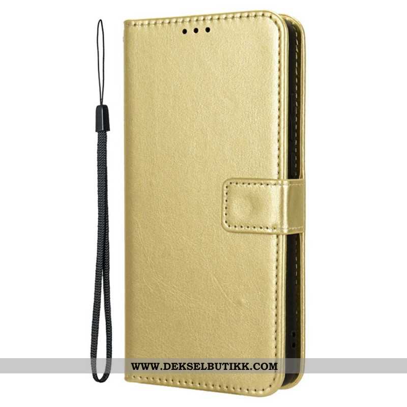 Folio Deksel Oppo Find X8 Prangende Kunstskinn