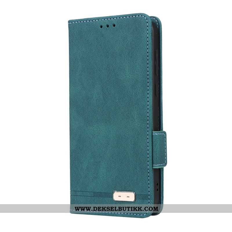 Folio Deksel Oppo Find X8 Vintage Semsket Skinneffekt