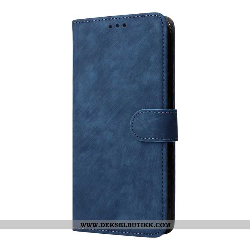 Folio Deksel Oppo Find X9 5g Semsket Skinneffekt Med Stropp