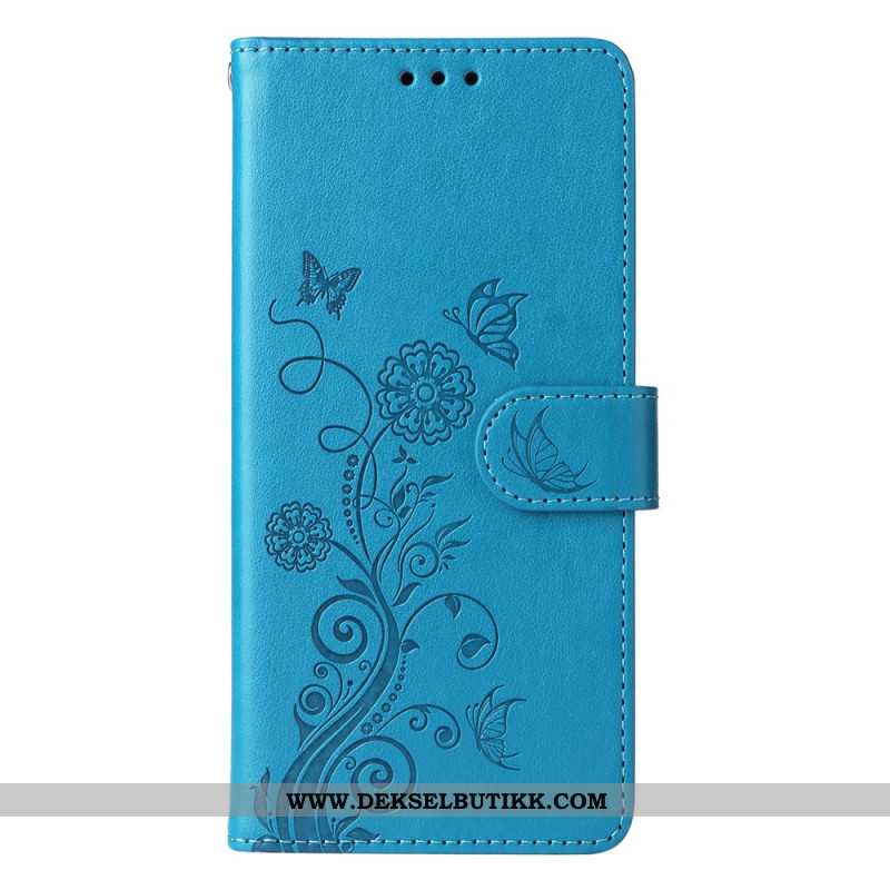 Folio Deksel Oppo Reno 13 Pro 5g Blomster