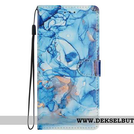 Folio Deksel Oppo Reno 14 5g Blått Element Beskyttelse Deksel