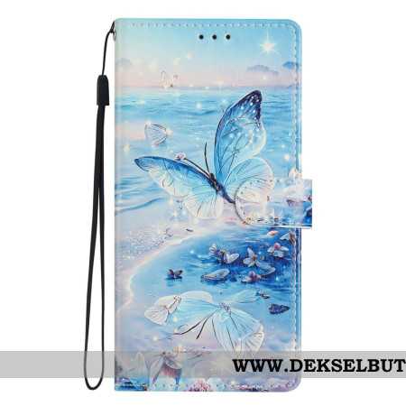 Folio Deksel Oppo Reno 14 5g Havsommerfugl Beskyttelse Deksel