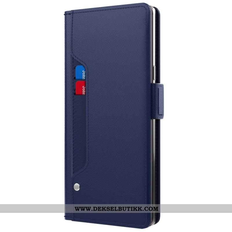 Folio Deksel Oppo Reno 14 5g Speil Og Kortholder