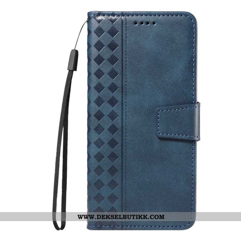 Folio Deksel Oppo Reno 14 Pro 5g Diamantkant Beskyttelse Deksel