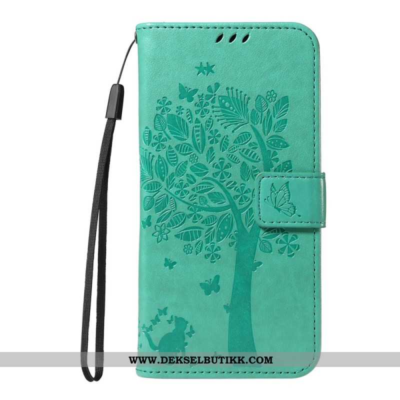 Folio Deksel Oppo Reno 14 Pro 5g Katt Og Bie