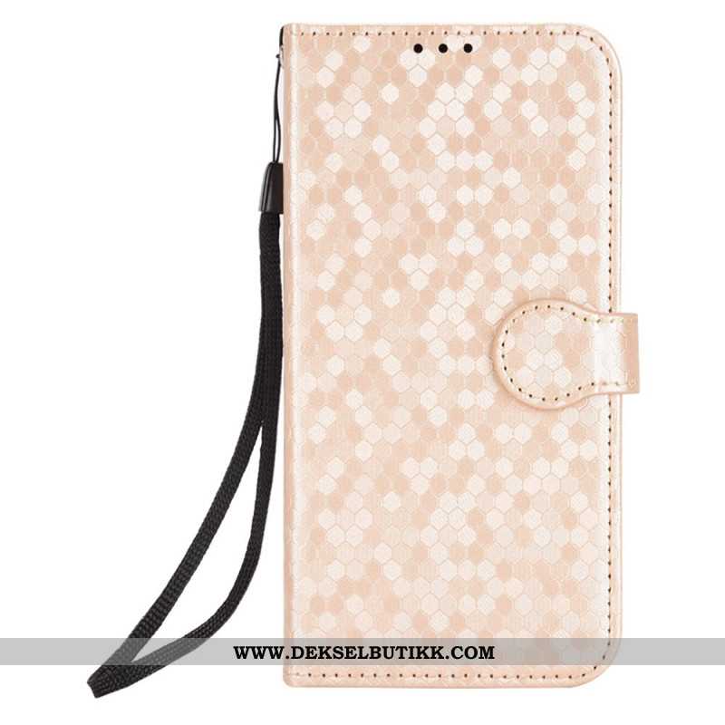 Folio Deksel Oppo Reno 14f 5g Glanset Beskyttelse Deksel