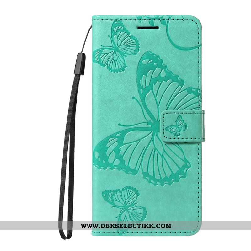 Folio Deksel Oppo Reno 14f 5g Kjempesommerfugler